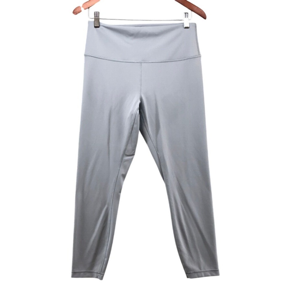 Lululemon Wunder Train Leggings Womens 12 Rhino Grey High Rise 25" Everlux Tight